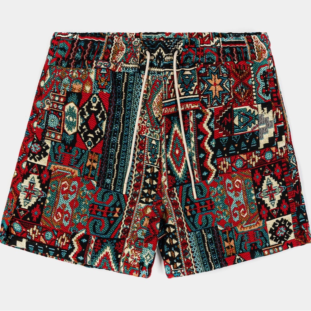 Madison Article Jacquard patterned shorts